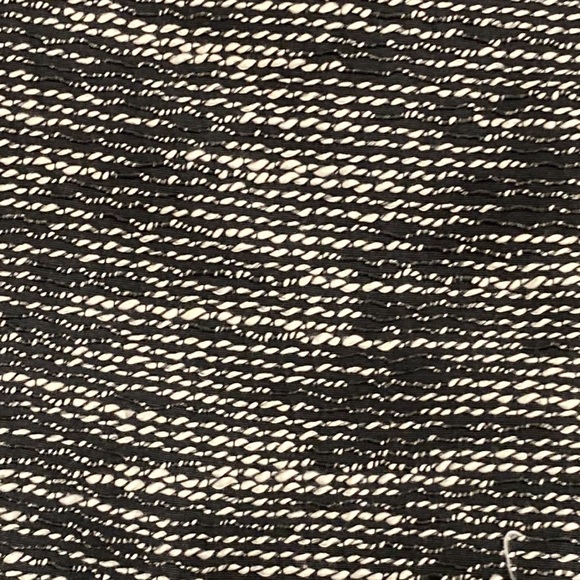 H&M Skirt Tweed Miniskirt Fringe Size 10 - Picture 7 of 12